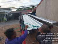 รีวิวส่งของ - ภาพที่ 2 จาก 60 | โรงงานหลังคาเหล็ก เมทัลโฮมสตีล อุดรธานี ผลิต และ จำหน่าย เมทัลชีท พียูโฟม เหล็กรูปพรรณ ไม้ฝาไม้เชิงชาย ราคาส่ง ราคาโรงงาน ส่งฟรีทั่วประเทศไทย