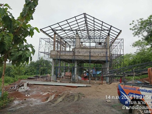 งานโครงสร้าง - ภาพที่ 56 จาก 79 | โรงงานหลังคาเหล็ก เมทัลโฮมสตีล อุดรธานี ผลิต และ จำหน่าย เมทัลชีท พียูโฟม เหล็กรูปพรรณ ไม้ฝาไม้เชิงชาย ราคาส่ง ราคาโรงงาน ส่งฟรีทั่วประเทศไทย