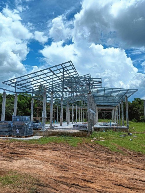 งานโครงสร้าง - ภาพที่ 62 จาก 79 | โรงงานหลังคาเหล็ก เมทัลโฮมสตีล อุดรธานี ผลิต และ จำหน่าย เมทัลชีท พียูโฟม เหล็กรูปพรรณ ไม้ฝาไม้เชิงชาย ราคาส่ง ราคาโรงงาน ส่งฟรีทั่วประเทศไทย
